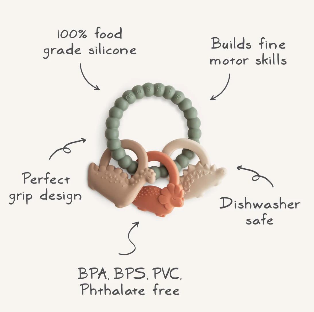 Dino Teething Ring from Anderson Parker