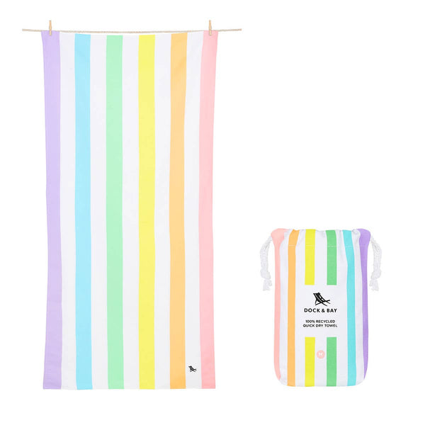 Dock & Bay Quick Dry Towels - Kids - Unicorn Waves from Anderson Parker