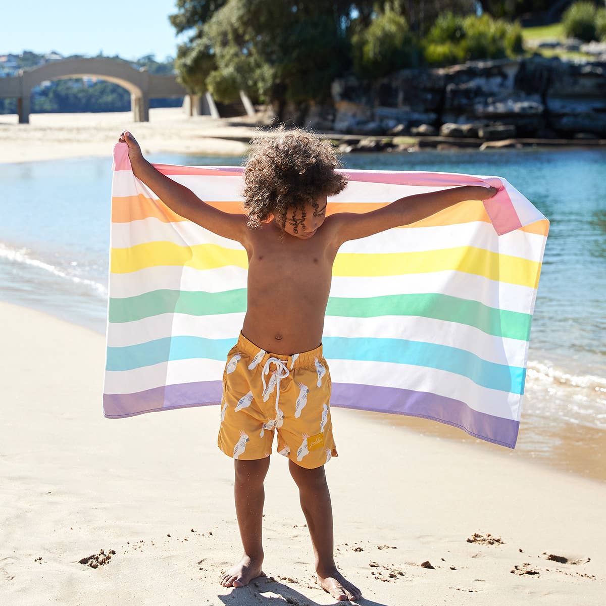 Dock & Bay Quick Dry Towels - Kids - Unicorn Waves from Anderson Parker