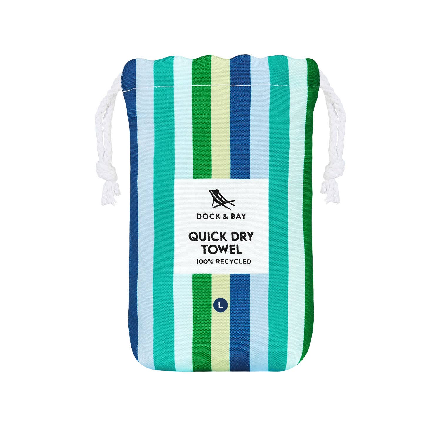 Dock & Bay Quick Dry Towels - Summer - Cool Lagoon from Anderson Parker