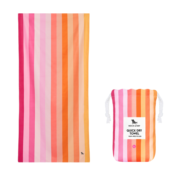 Dock & Bay Quick Dry Towels - Summer - Miami Sorbet from Anderson Parker