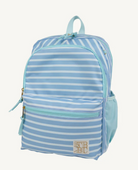 Don't Forget Your Backpack Backpack - Sarasota Sky Stripe with Sea Island Seafoam from Anderson Parker