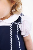Donna Dress - Nantucket Navy/Beale Street Blue from Anderson Parker
