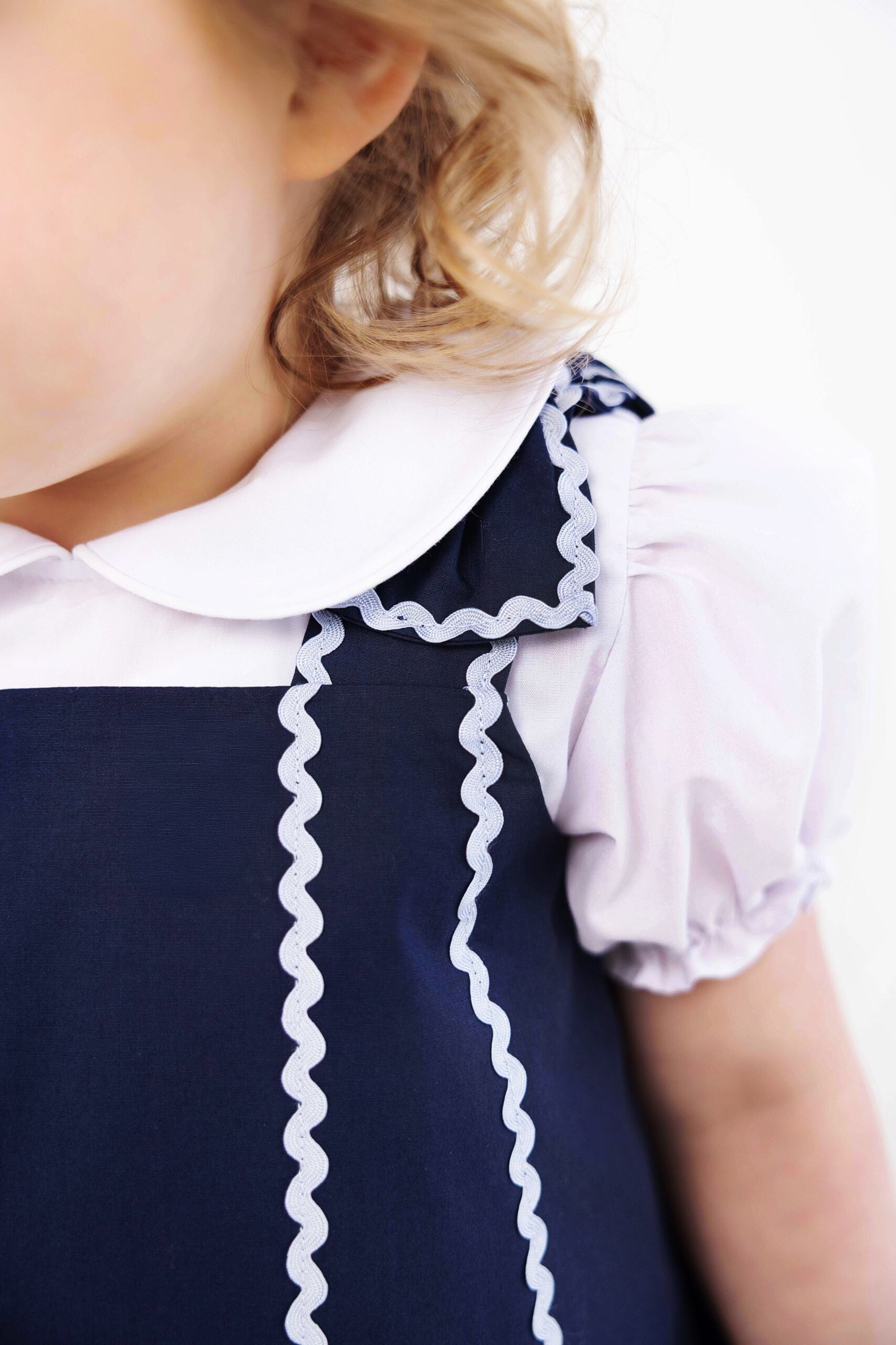 Donna Dress - Nantucket Navy/Beale Street Blue from Anderson Parker