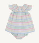 Dorothy Day Dress - Broadcloth - San Antonio Stripe/Hamptons Hot Pink from Anderson Parker