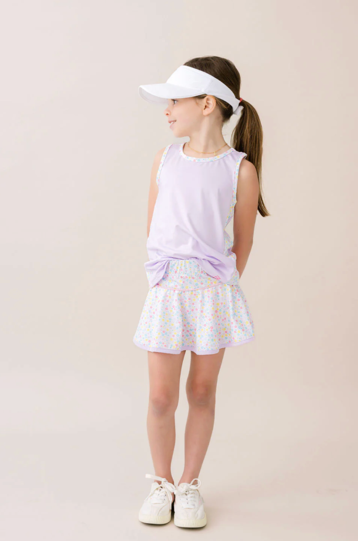 Drew Tank & Quinn Skort - Sunny Day Floral/Petal Purple from Anderson Parker
