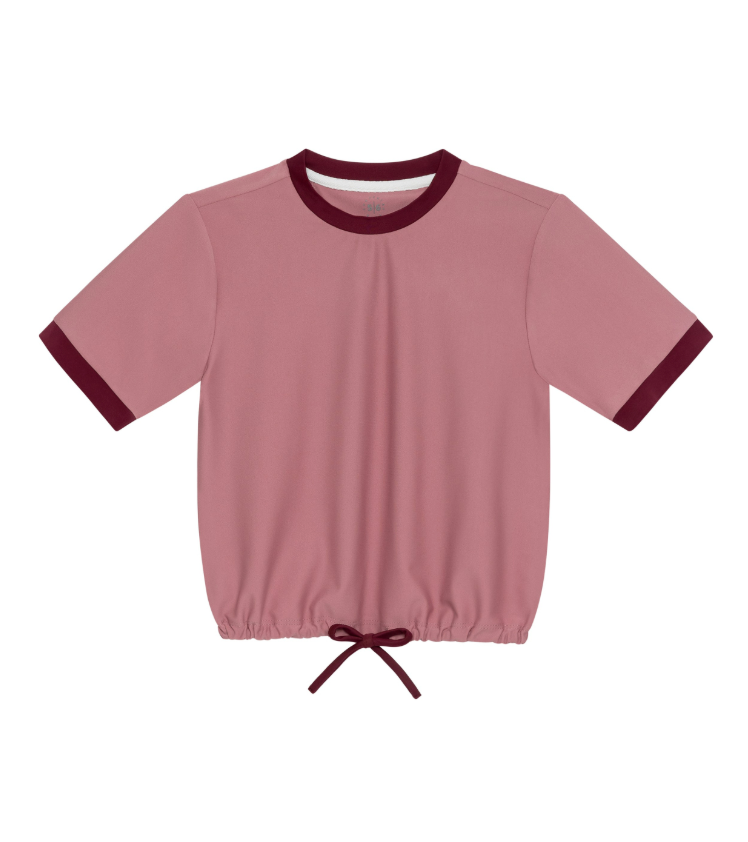 Dusty Pink/Maroon Dance Tee from Anderson Parker