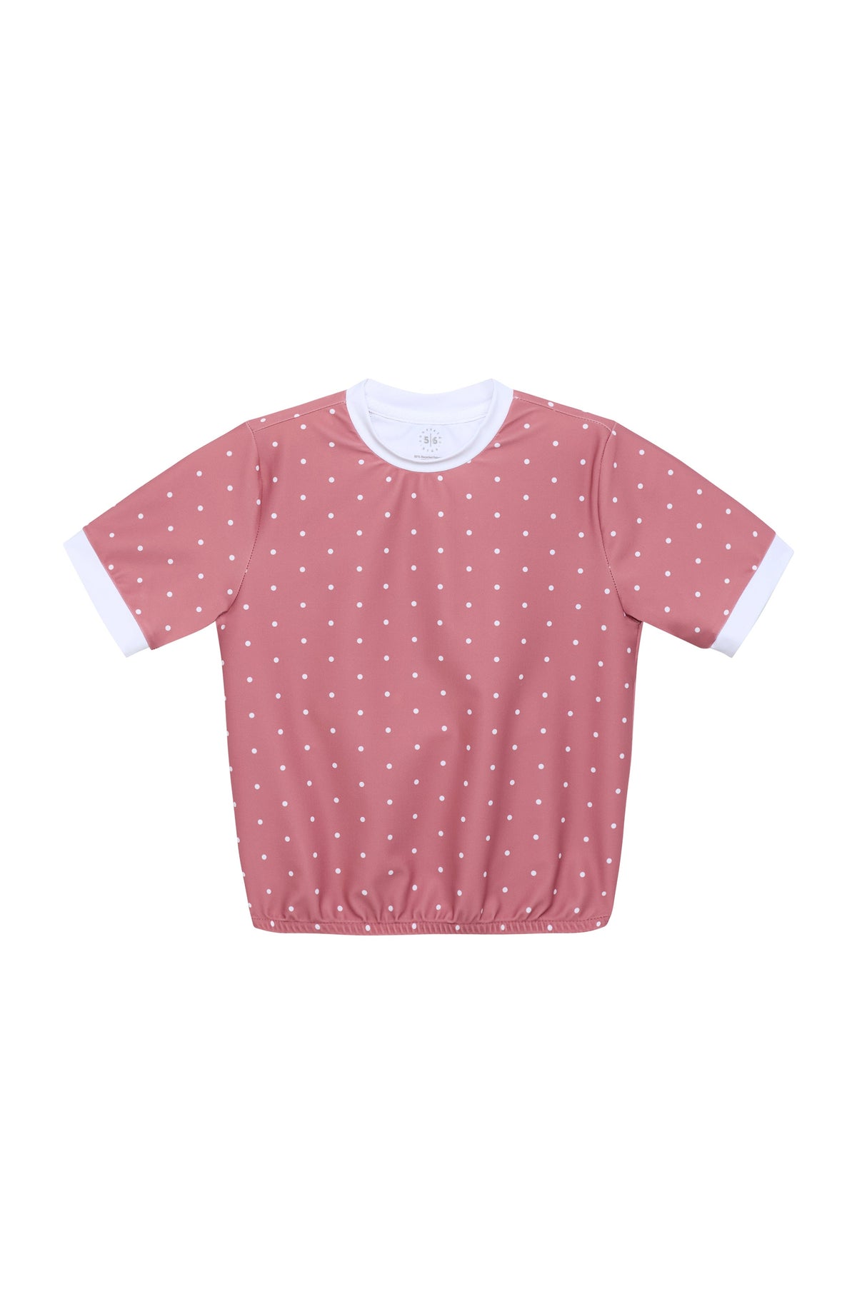 Dusty Pink Polka Dot Dance Tee from Anderson Parker