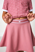Dusty Pink Polka Dot Dance Tee from Anderson Parker