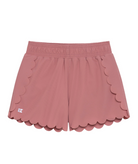 Dusty Pink Scalloped Court Short from Anderson Parker