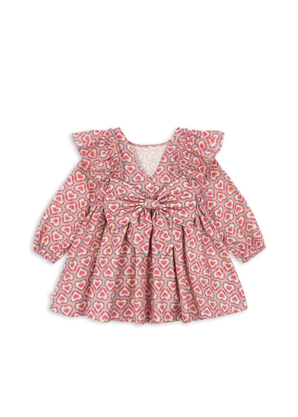 EVIA LS BOW DRESS GOTS - FELICE ROSE from Anderson Parker