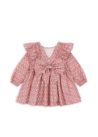 EVIA LS BOW DRESS GOTS - FELICE ROSE from Anderson Parker