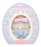 Easter Egg Bows & Bracelet Set - Blue from Anderson Parker