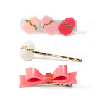 Easter Eggs and Bow Satin Hair Clips from Anderson Parker