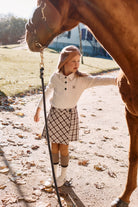 Ecru Braided Polo from Anderson Parker