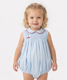 Ella Bubble Brentwood Blue Pique - Sailboat from Anderson Parker
