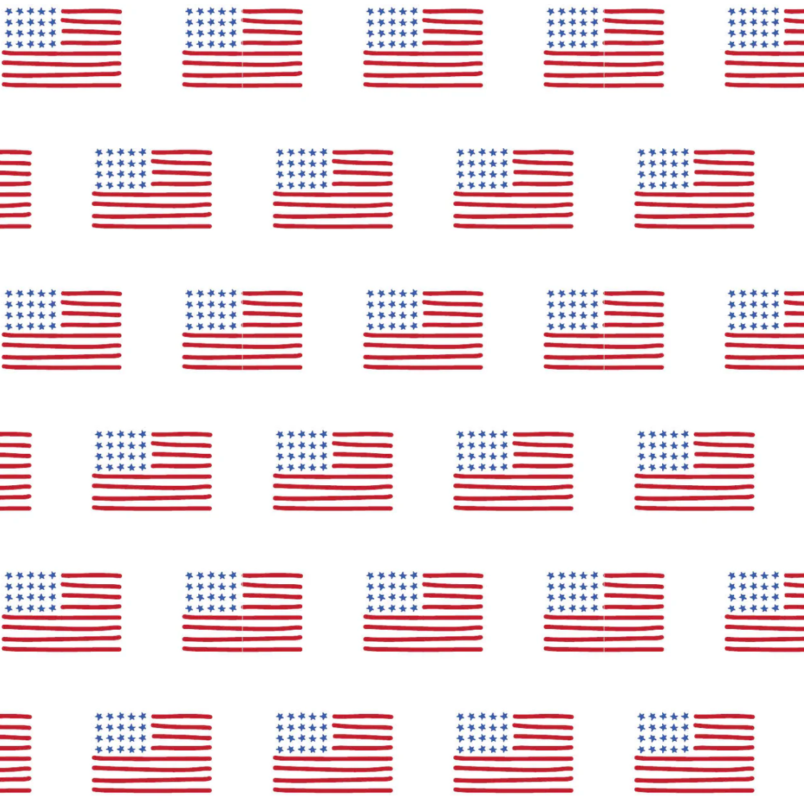 Ella Girls' Short Set - American Flag from Anderson Parker
