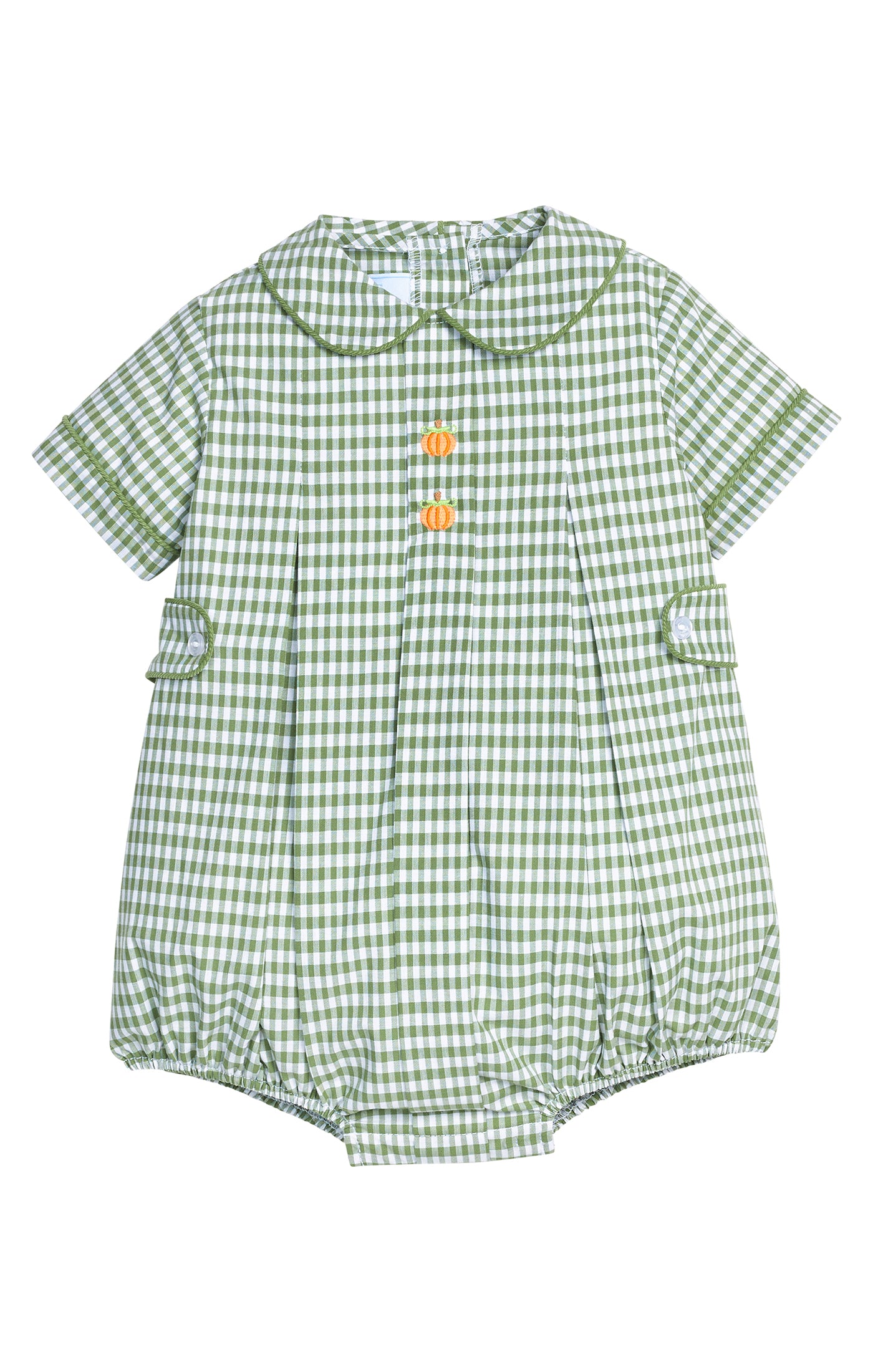 Embroidered Nicholas Bubble - Pumpkin from Anderson Parker