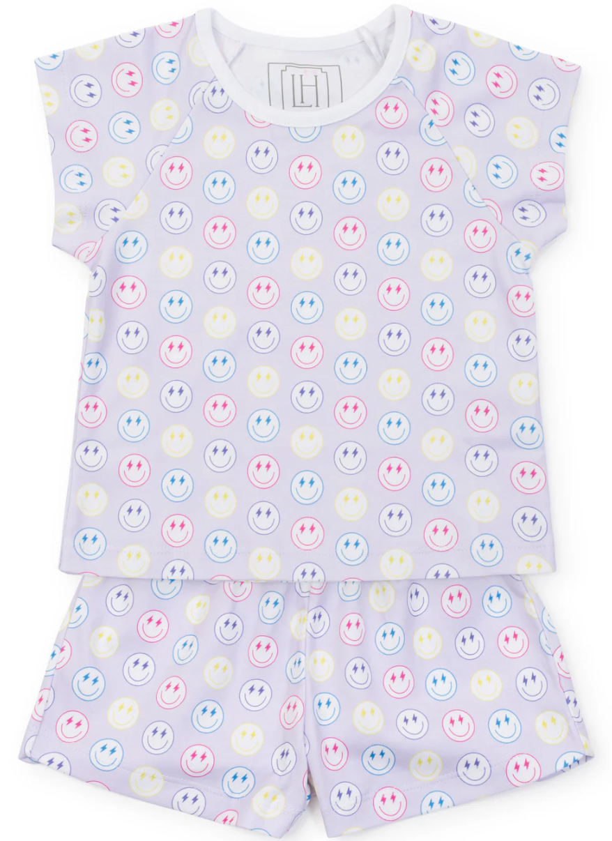 Emery Girls' Short Set - Preppy Smiles from Anderson Parker