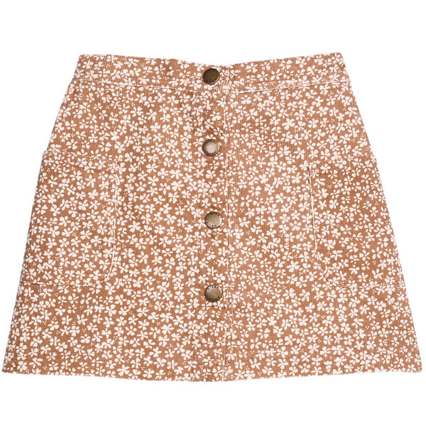 Emily Skirt - Aspen Floral Cinnamon from Anderson Parker