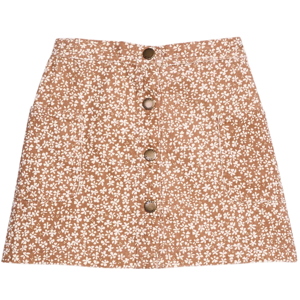 Emily Skirt - Aspen Floral Cinnamon from Anderson Parker
