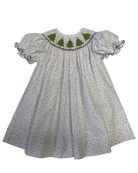 Emma Christmas Smocked Bishop Dress from Anderson Parker