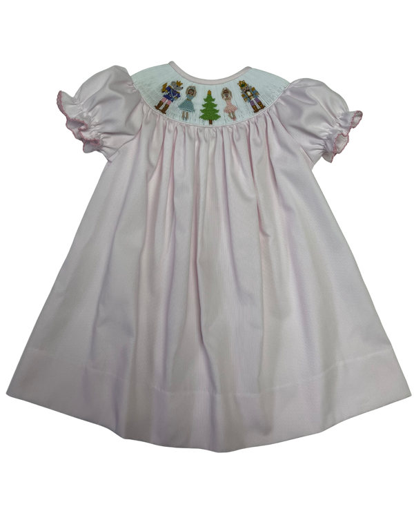 Emma Nutcracker Smocked Bishop Dress from Anderson Parker
