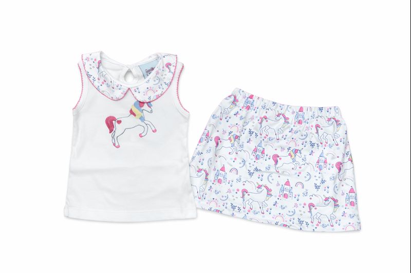 Enchanting Unicorn Tank & Skort Set from Anderson Parker