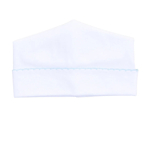 Essentials White Hat with Blue Trim from Anderson Parker