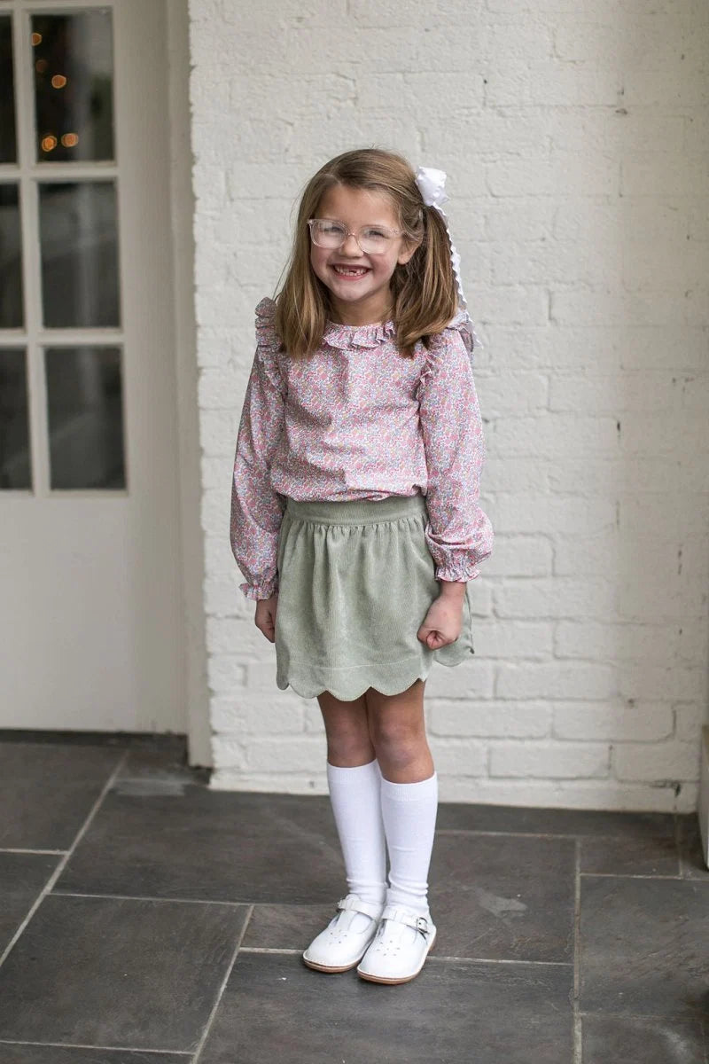 Evelyn Blouse & Skirt Set - Autumn Garden from Anderson Parker