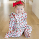 Evelyn Girls' Romper - Cowboy Christmas from Anderson Parker