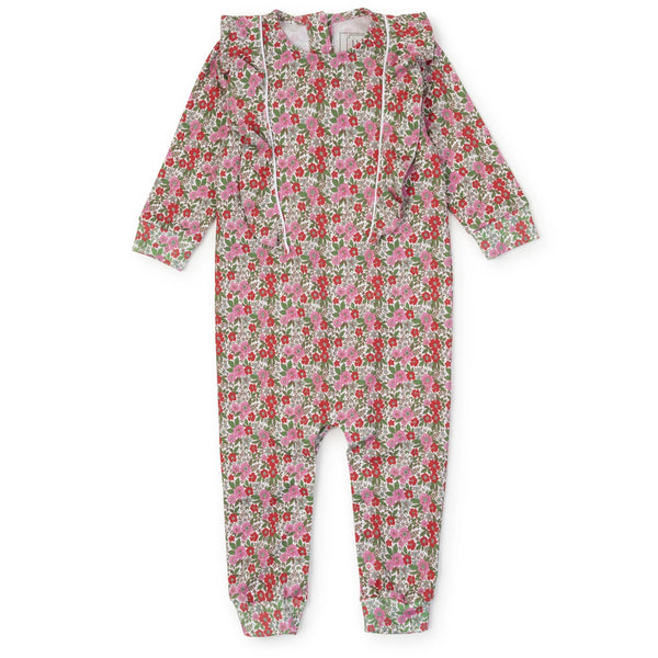 Evelyn Girls' Romper - Floral Noel from Anderson Parker