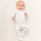 Evelyn's Classics Print Zip Footie from Anderson Parker