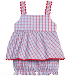 Evie Bloomer Set - Patriotic Plaid from Anderson Parker