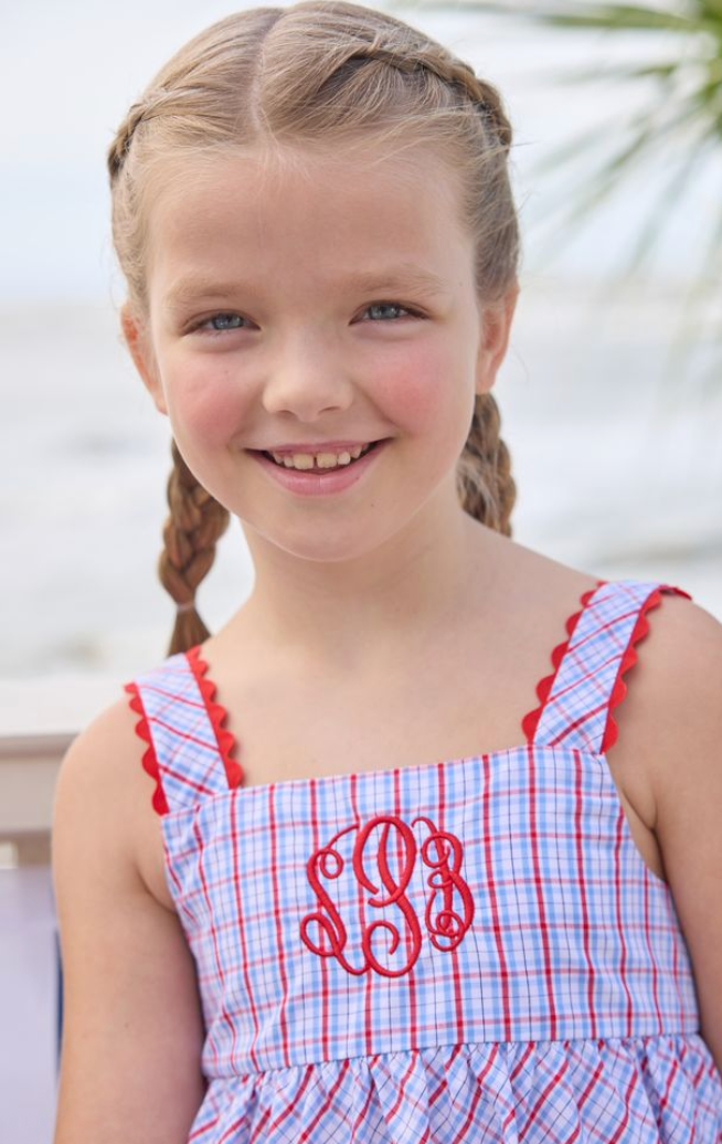 Evie Dress - Patriotic Plaid from Anderson Parker