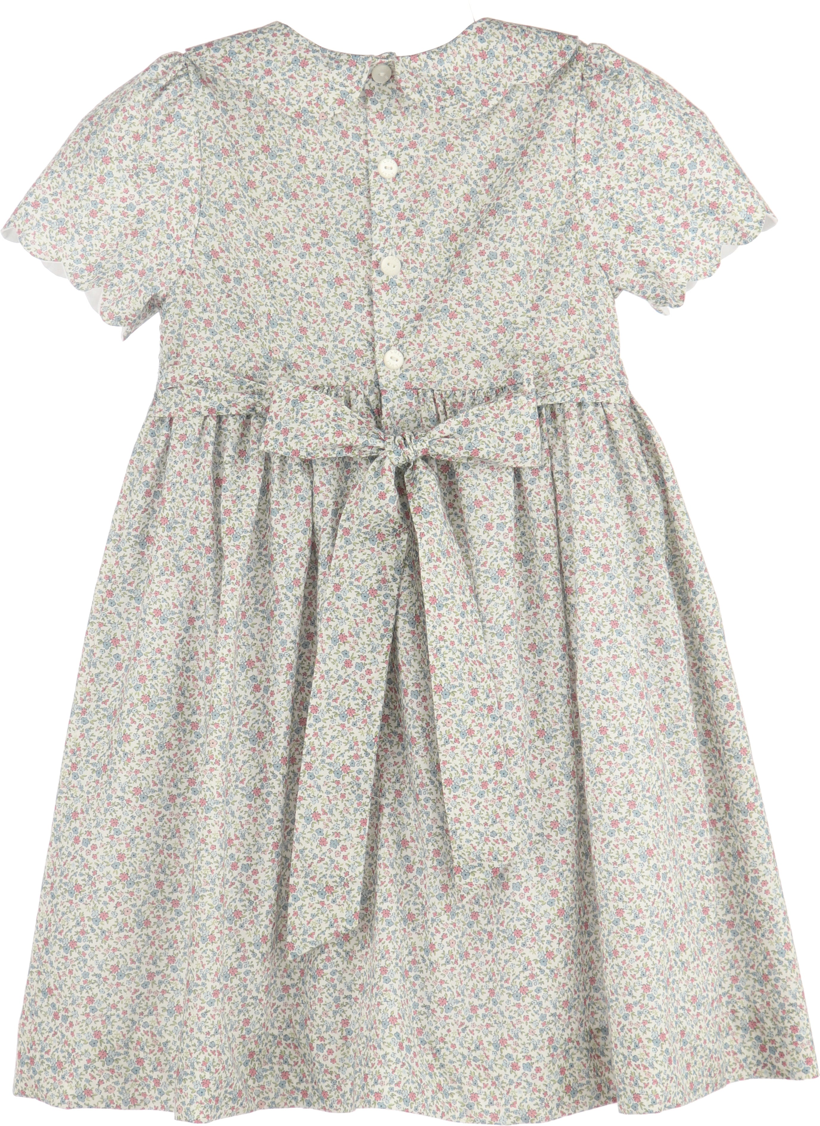 Fall Blossom Smock Dress - Pink from Anderson Parker