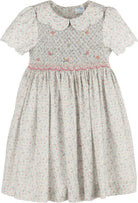 Fall Blossom Smock Dress - Pink from Anderson Parker