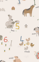 Farm Sounds - 2 Way Zipper Footie from Anderson Parker