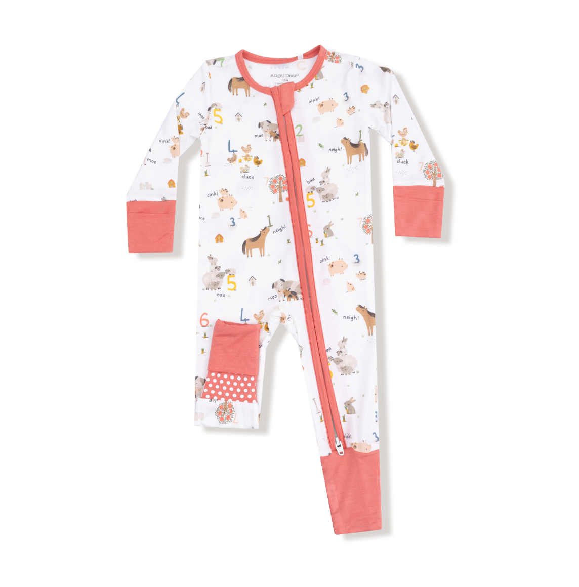Farm Sounds - 2 Way Zipper Romper from Anderson Parker