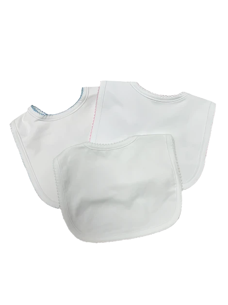 Feeding Bib with Picot Trim from Anderson Parker