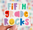 Fifth Grade Rocks Decal Sticker from Anderson Parker