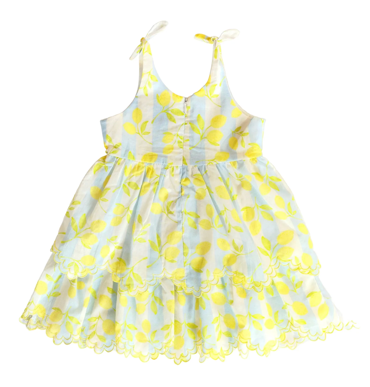 Finley Dress - Blue Lemons from Anderson Parker