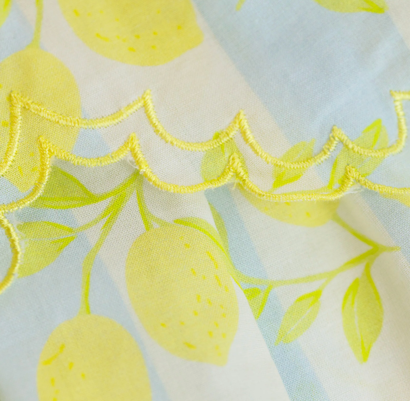 Finley Dress - Blue Lemons from Anderson Parker