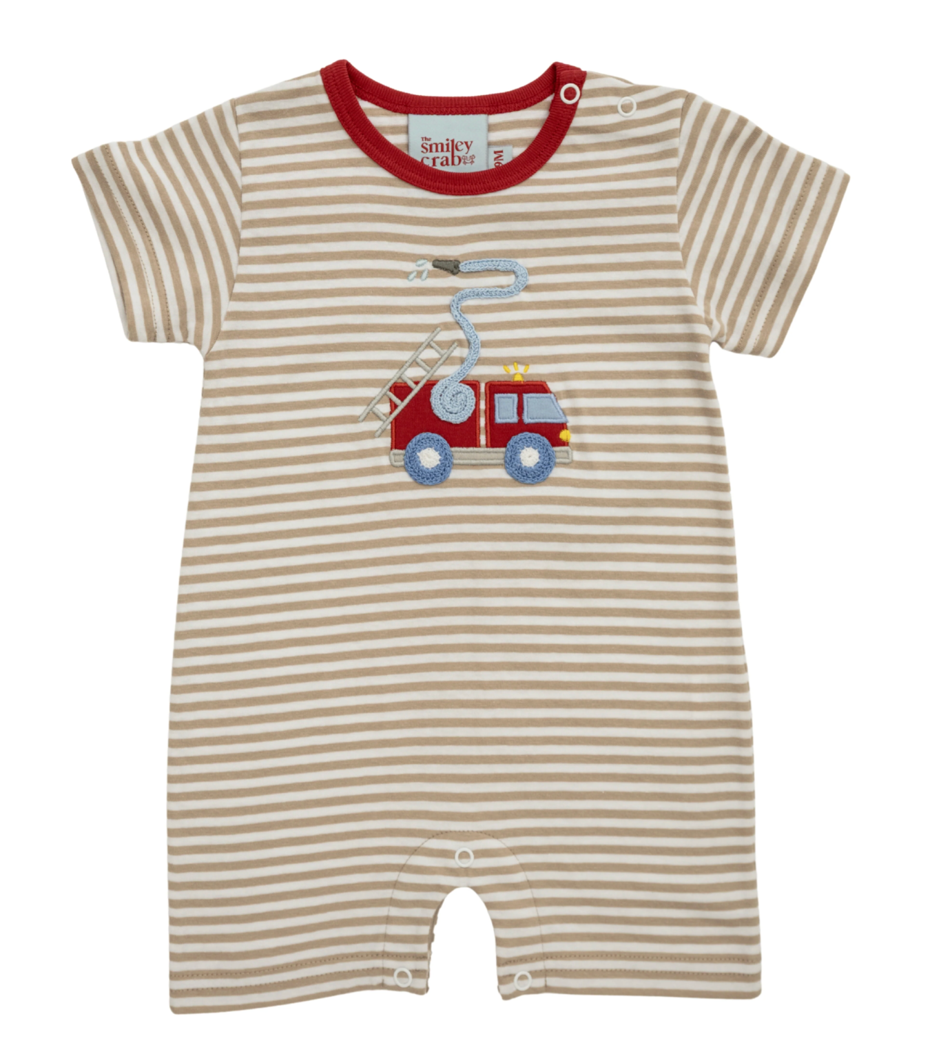 Fire Rescue Truck Romper from Anderson Parker