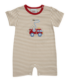 Fire Rescue Truck Romper from Anderson Parker