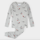 Firefighter Dalmatian Print on Light Grey Infant PJ from Anderson Parker