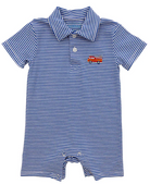 Firetruck Polo Romper from Anderson Parker