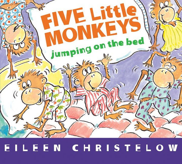 Five Little Monkeys Jumping on the Bed Board Book from Anderson Parker