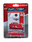 Flat 2 Fast Supercar Card Racers - Rocket Red from Anderson Parker