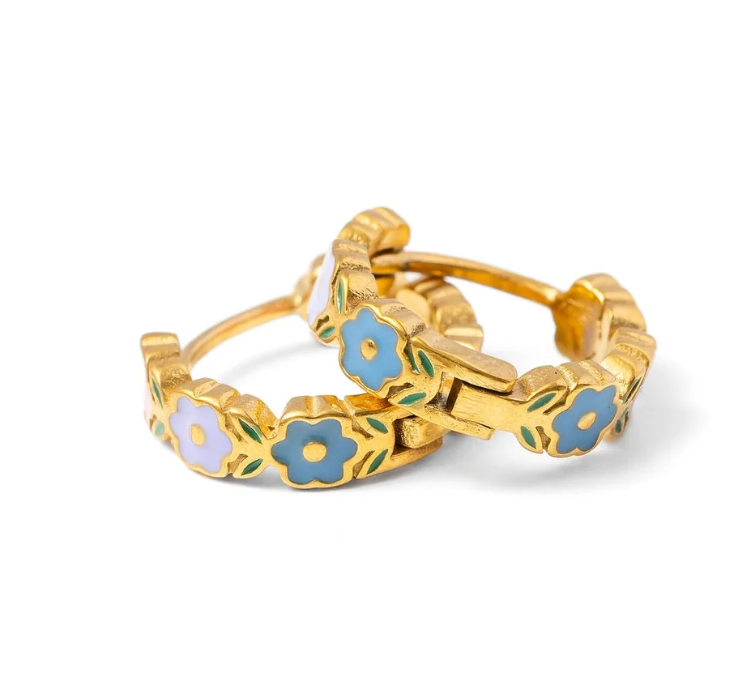 Flower Hoops from Anderson Parker